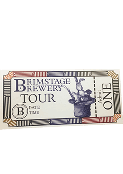Brewery Tour Ticket - Saturday 31 October 2pm